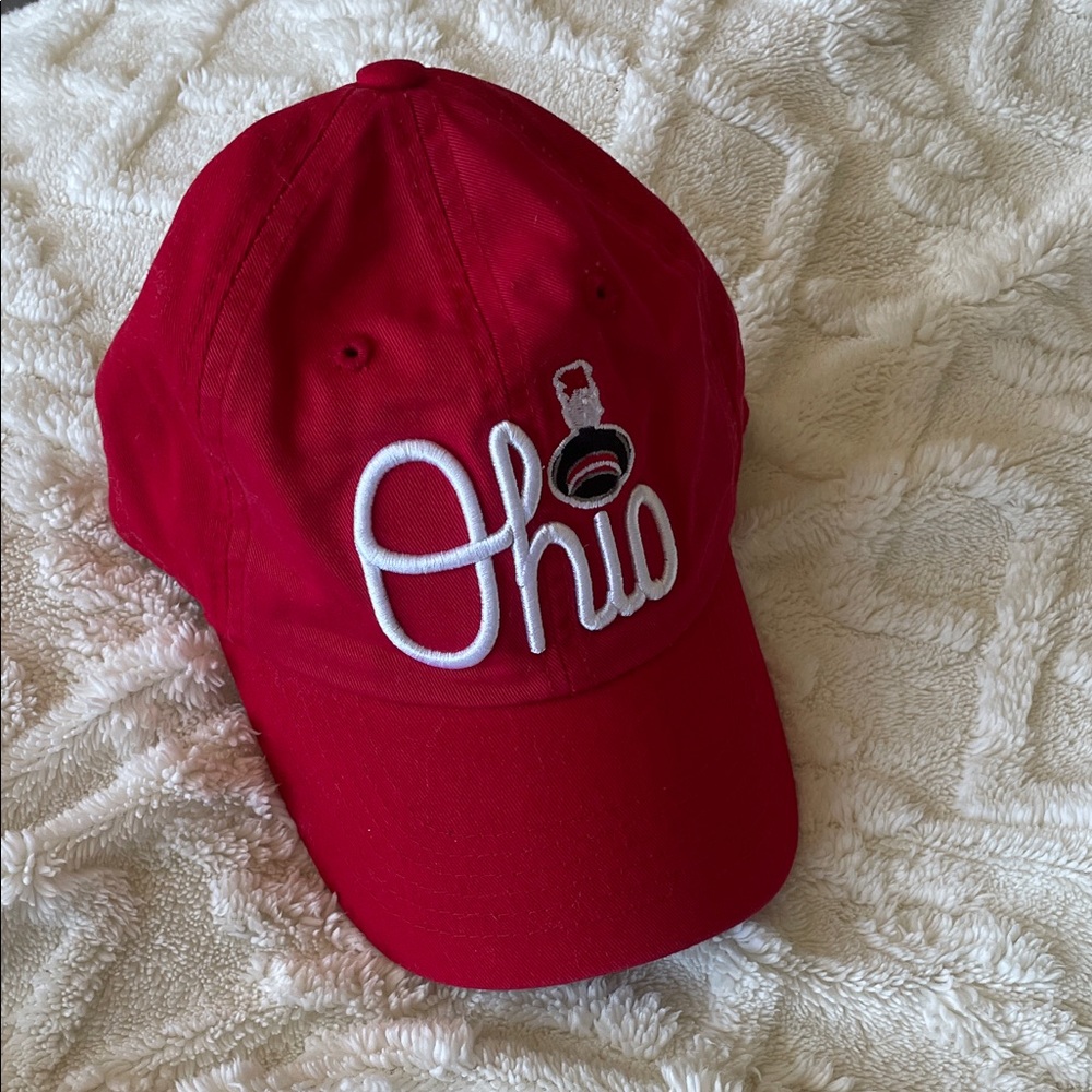 Red Ohio State TBDBITL Embroidered Cap